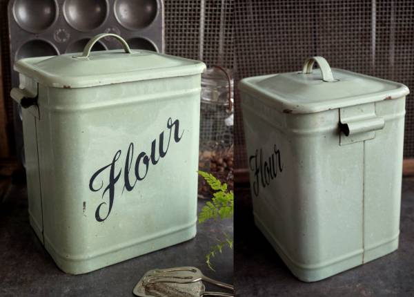 英国アンティーク ホームプライド homepride flour フラワー缶 ホーム