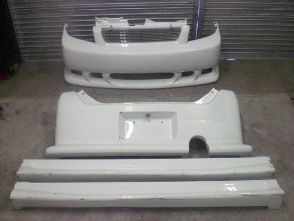 売切り処分！ＭＣ２１ＳワゴンＲ用　中古フルエアロset