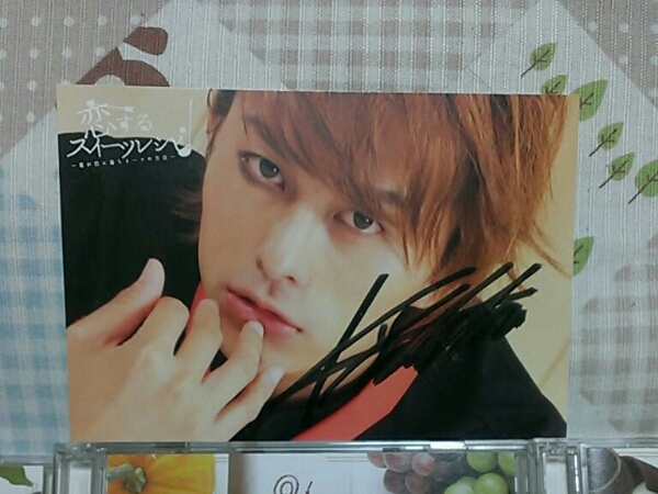 小林豊 恋するスイーツレシピ123 直筆サイン入ポストカード付 f