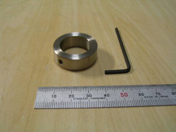 自作　サブウエイトＳＡＥＣサエク308用　砲金製　ステンレス製