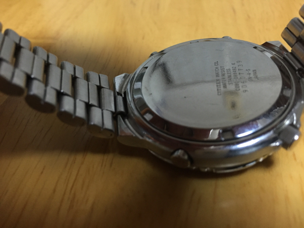 CITIZEN C080 稼働 中古 デジアナ クロノグラフ レア ワールド_3