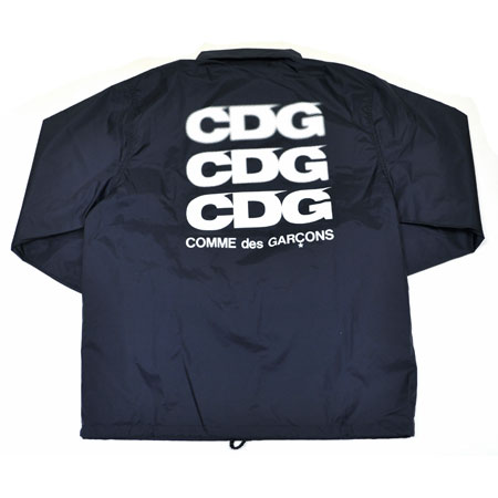 新品 COMME des GARCONS コーチジャケット紺S コムデギャルソン