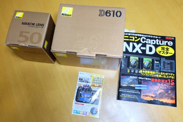 ニコンD610＋ニコンAFs50㎜F1.8新品セットおまけ付き☆