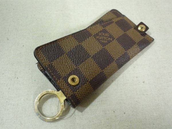 E2350■FY■1円～■本物L/V■ダミエ■クロシェットPM/キー■良好