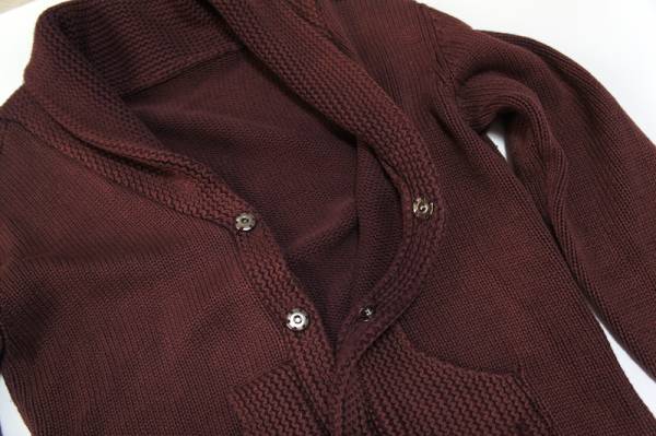 １円～最落なし☆ATTACK THE MIND 7 カーディガン 赤 美品 