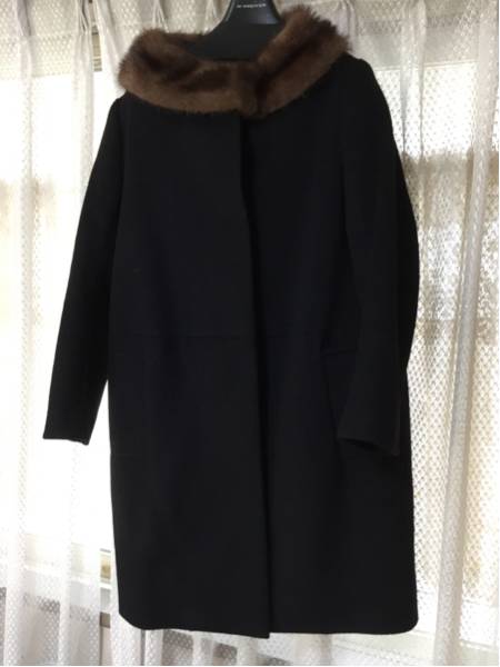 ☆アナトリエ ミンクファー付きウールコート☆