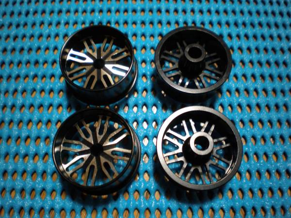 ミニ四駆 アルミホイール　加工済　アルマイト