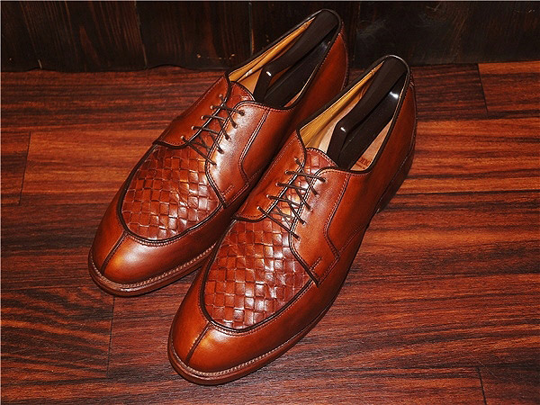 名品★アレンエドモンズHersey ドレスシューズ茶★27，5cm/9，5D