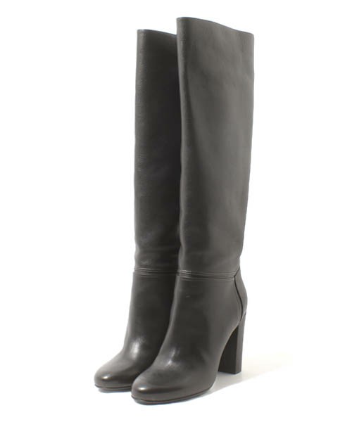 Michel Vivienロングブーツ38新品ニーハイブーツ黒インポート