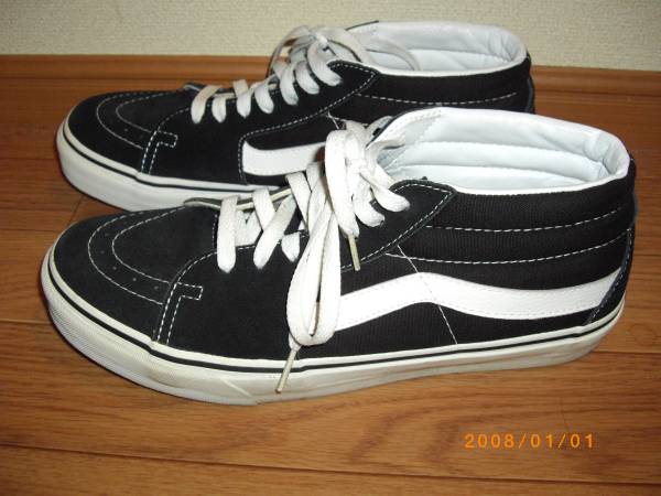 VANS SK-8 ミッドカット 黒