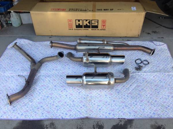 HKS ES premium マフラー センターパイプ レガシィ BR9 BM9 中古(社外