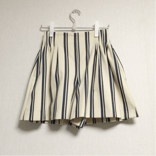 アナトリエ◆ストライプキュロットショートパンツ