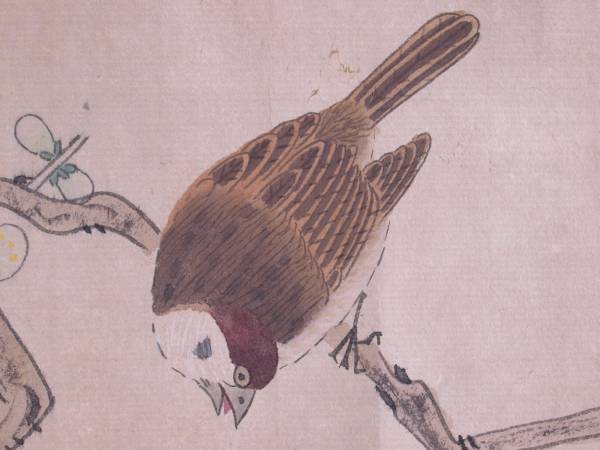 社長宅贓品 中国清時代 肉筆掛け軸 骨董品 唐物清時代 掛軸 ホビー