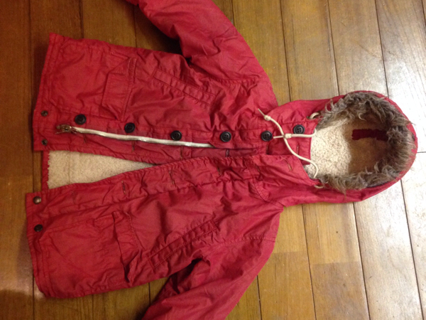 デニム&ダンガリー リバーシブル マウンテンパーカー 100 ボア