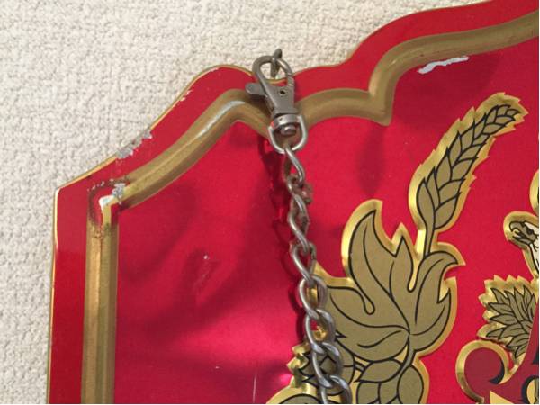バドワイザー 吊るし看板 スチール製 看板 売買されたオークション情報 Yahooの商品情報をアーカイブ公開 オークファン Aucfan Com