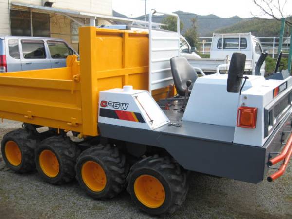 ヤンマー C25W 8輪ホイルキャリア ダンプ 運搬車 整備済(運搬車