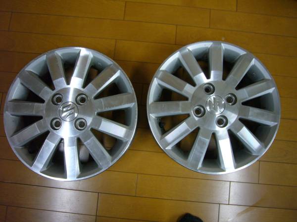 スズキ純正 ＭＨ２１Ｓ ワゴンR　ＲＲ 　アルミホイール2本