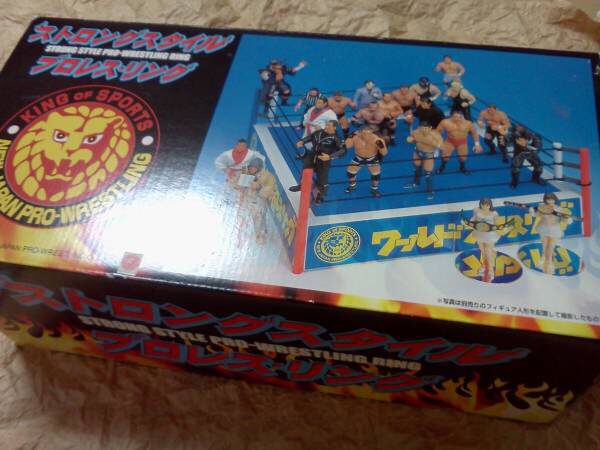 新品ストロングスタイルプロレスリング！巌流島決戦フィギュア！