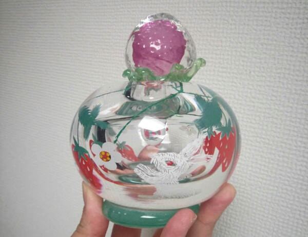 土井朋子　ウサギのガラスオブジェ　アッシュペー　