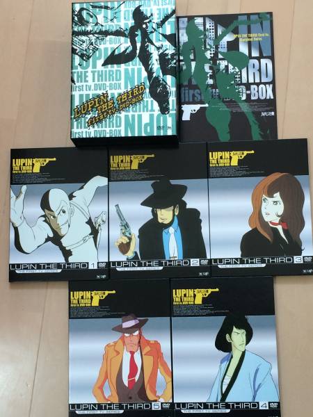 美品　LUPIN THE THIRD first tv.　DVD-BOX　ルパン三世_1