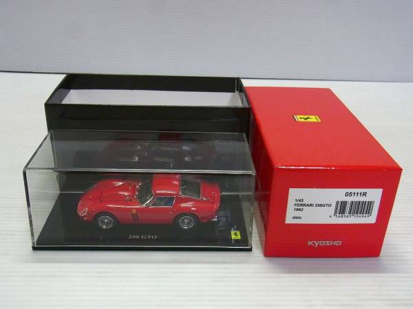 京商 1/43 FERRARI/フェラーリ 250GTO 1962 Red[26-C877 京商 1⁄43