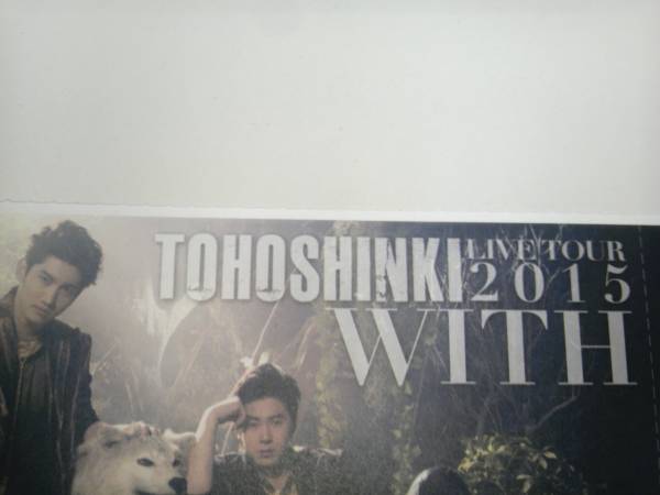 下段スタンド 15～25列 60～90番 3/19 東方神起 大阪 ☆1-4