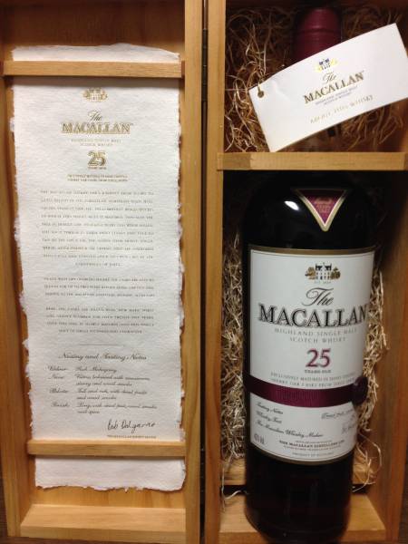 マッカラン　２５年　シェリーカスク　_2