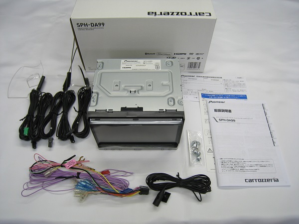 ■美品■　carrozzeria　カロッツェリア　SPH-DA99　半年使用