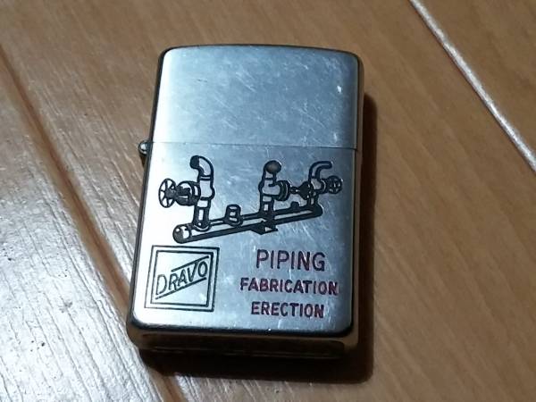 1953-55年製　USED　配管施工会社広告ZIPPO