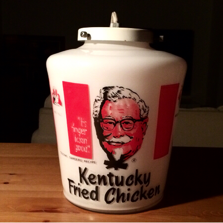 ビンテージ ケンタッキー KFC ランプシェード 看板(看板)｜売買された