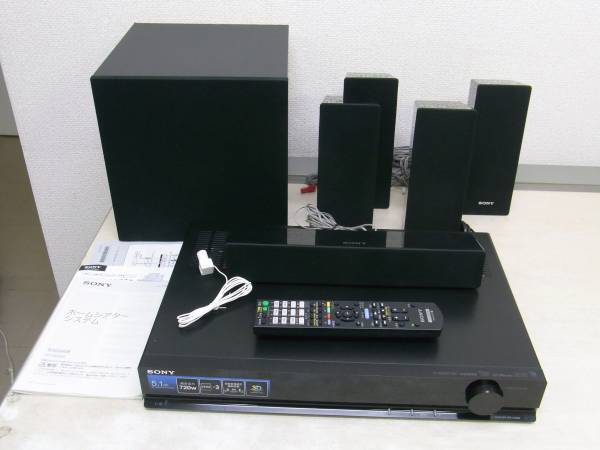□SONY□5.1ch ホームシアターシステム□HT-SS380□中古□