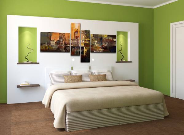 値下げ 絵画館 抽象画 ga-586 肉筆１００％保証 サインあり