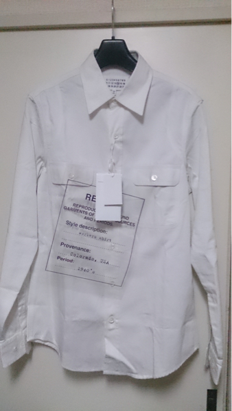 12ss martin margiela ワークシャツ レプリカライン