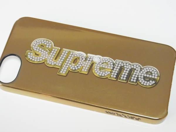 ゴールド 13S/S Supreme/Incase Bling Logo iPhone 5 Case Box