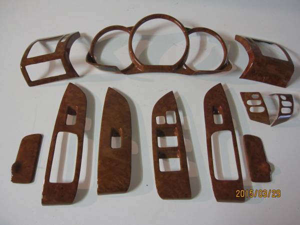 トヨタ　ハリアー　30系　ウッドパネルセット　ジャンク