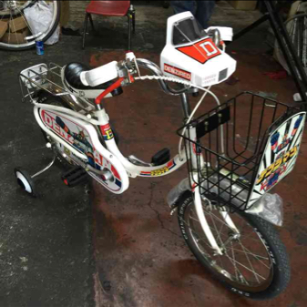 デンジマン 1981年 丸石自転車 子供用 デッドストック 当時物