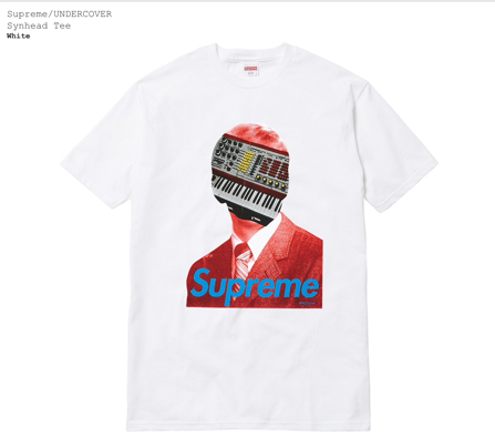 15ss supreme undercover synhead Tee サイズL 白