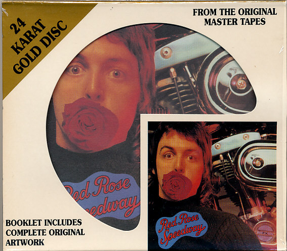 希少高音質DCC24金GOLD CD PAUL McCARTNEY RED ROSE SPEEDWAY
