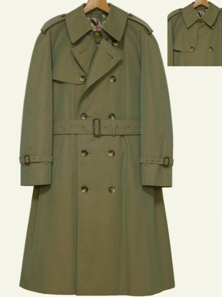 英GRENFELL/トレンチコート*ウインザー*40R(XL)厚綿ギャバジン(L 