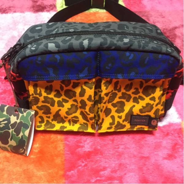 未使用/APE×PORTERコラボウエストバック/希少/レア/限定