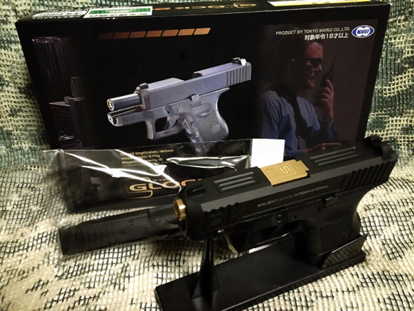 マルイG26 SALIENT ARMS Glock26 SAIメタルスライドカスタム