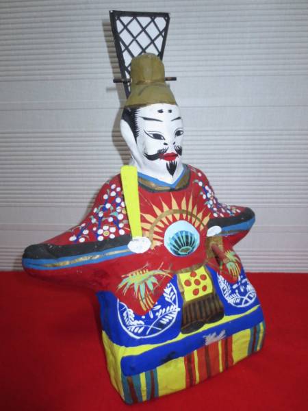壽】【青森張子 天神 福原英治郎】土人形 郷土玩具(日本人形)｜売買