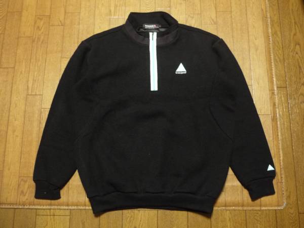le coq sportif ルコック　ハーフジップニットトレーナ　ロゴ