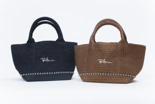 15ss ロンハーマン　Brade Studs Tote ブラウン スタッズトート