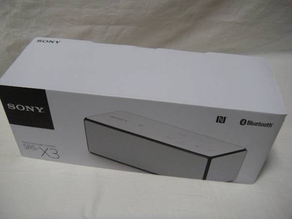 ★SRS-X3/SONY ワイヤレスポータブルスピーカー/新品保証付