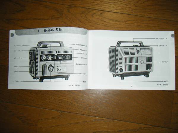 取扱説明書 ホンダ発電機e300 Em300 インバーター発電機 売買されたオークション情報 Yahooの商品情報をアーカイブ公開 オークファン Aucfan Com