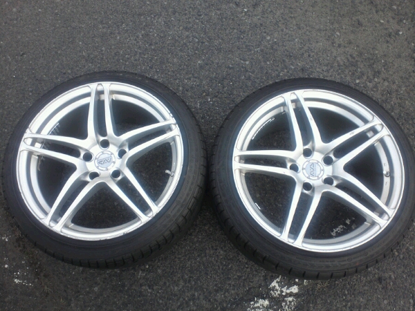 AVS モデル5　18インチ 10Ｊ+19　GTR サイズ チェイサーリア