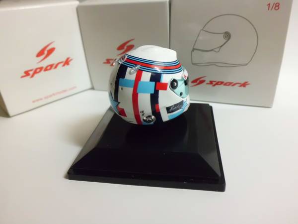 1円～1/8 Spark スージーヴォルフ直筆サイン入リヘルメット2015