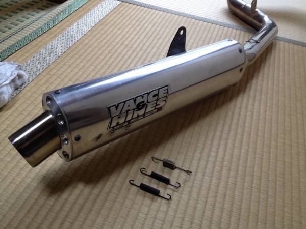 美品】 ZZR1100 バンス＆ハインズ SS2R マフラー(マフラー本体（社外