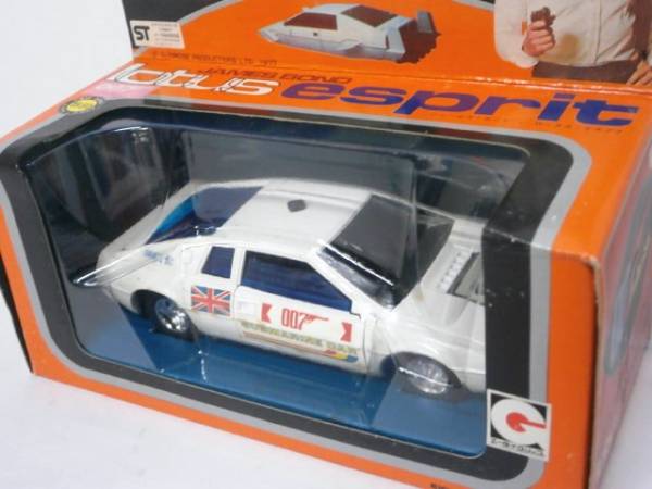 エーダイグリップ　007 ロータスエスプリ ミニカー＆TOY KENBOX（ケンボックス）【絶版】永大グリップ